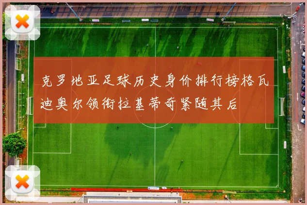 克罗地亚足球历史身价排行榜格瓦迪奥尔领衔拉基蒂奇紧随其后